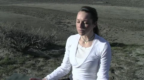 Couples Yoga Stock Footage 980785