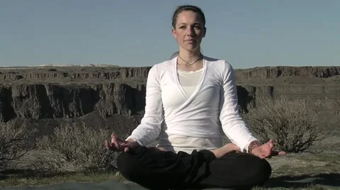 Couples Yoga Stock Footage 980786