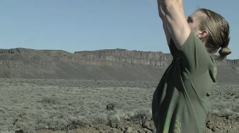 Couples Yoga Stock Footage 980811