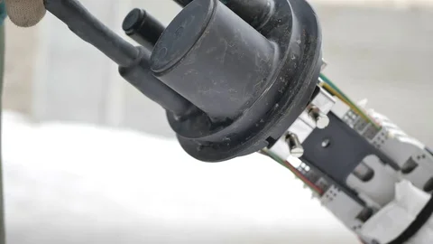 Coupling in disassembled form Stock Footage 73820450