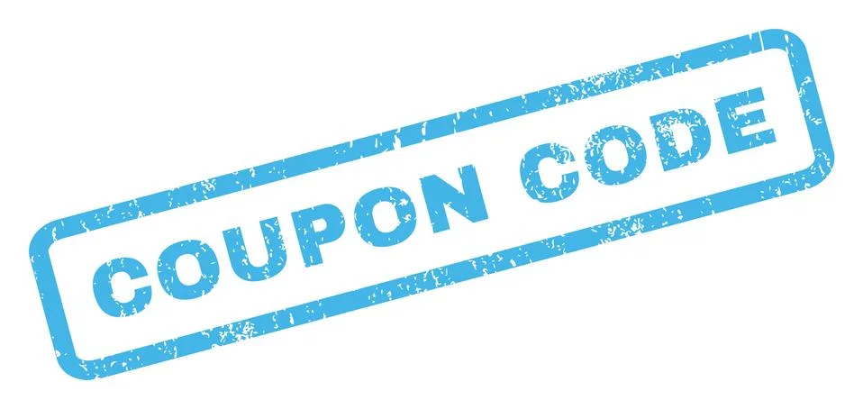 Coupon Code Text Rubber Seal Stamp Watermark Stock Illustration