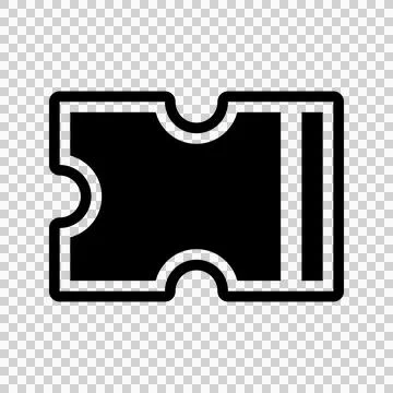 Coupon Icon Vector. Flat design style eps 10. Stock Illustration