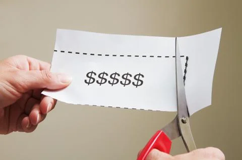 Coupon Savings Foto stock