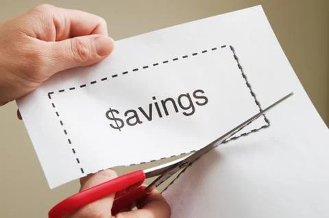 Coupon Savings Stock Photos