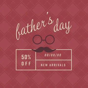 Coupon with text message Stock Illustration