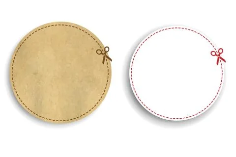 Coupons set Stock Illustration