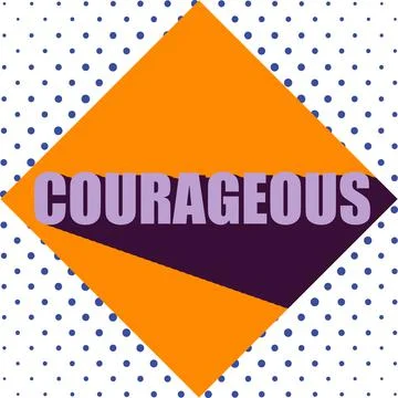 Courageous Stock Illustration