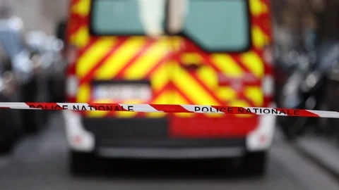 Courchevel Fire Stock Footage 102438498