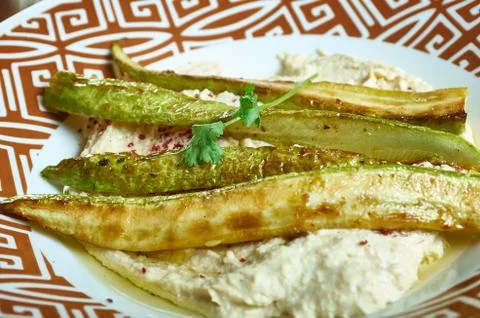 Courgette tahini dip Photos