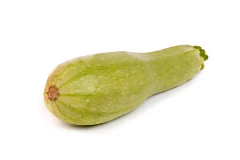 Courgette/zucchini. isolated on white. Foto stock