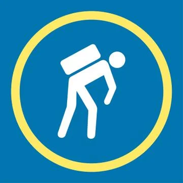 Courier icon Stock Illustration