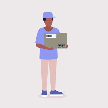 Courier Stock Illustration