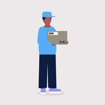 Courier Stock Illustration
