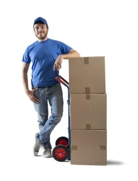 Courier Stock Photos