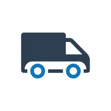 Courier Service Icon Stock Illustration