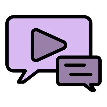 Course group icon vector flat Stockillustratie