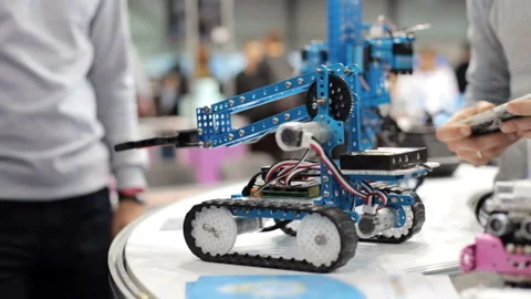 Course of Robotics Stock Footage 91694917