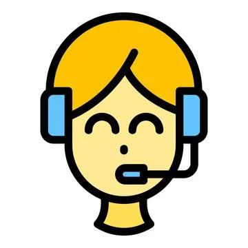 Course speaker icon vector flat Stockillustratie