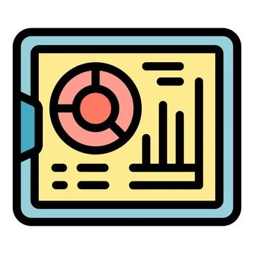 Course travel icon vector flat Stockillustratie