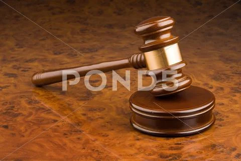 Court hammer Stock Photos
