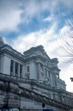 Courthouse in brussel Stock Photos