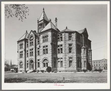 Courthouse. Cuero, Texas 1940. still image. Photographs. The Miriam and Ir... Stock Photos