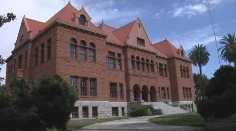 COURTHOUSE ESTABLISHING SHOOT Video stock 858646