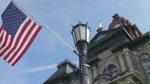 Courthouse Exterior Stock Footage 224555108