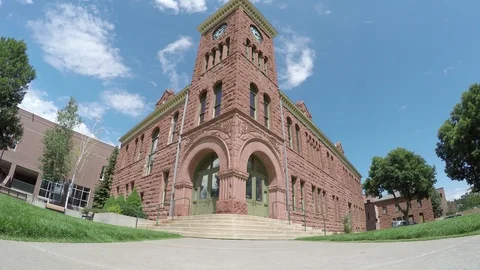 Courthouse Flagstaff low angle Video stock 122758769