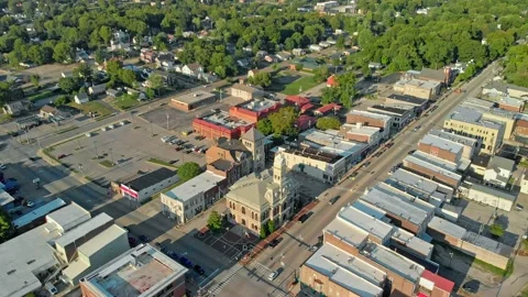 Courthouse in Georgetown, Kentucky Video stock 138953561