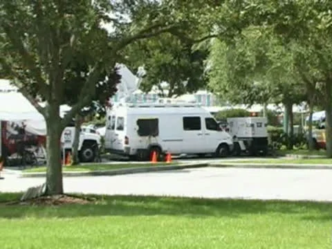 Courthouse in Sanford, Florida Vídeo Stock 25667795