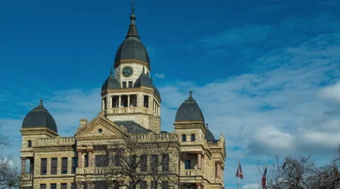 The courthouse on the square Stock Footage 60731182