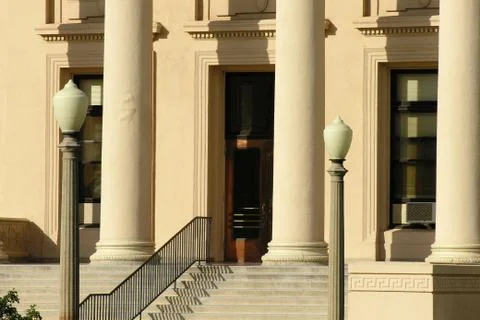 Courthouse steps Stock Photos