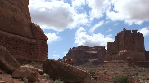 Courthouse Towers 2 Stock Footage 645572