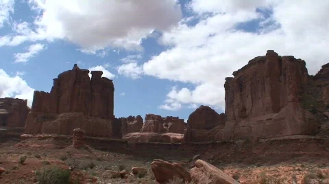 Courthouse Towers 3 Stock Footage 645587