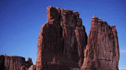 Courthouse Towers Time Lapse Stock Footage 19439385