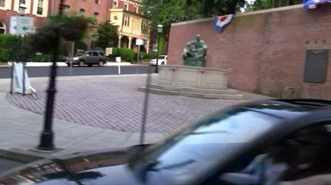 Courthouse traffic Stock Footage 8566620