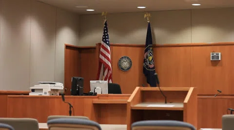 Courtroom Video stock 23549033