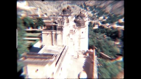 Courtyard and Architecture Stock Footage 276292906