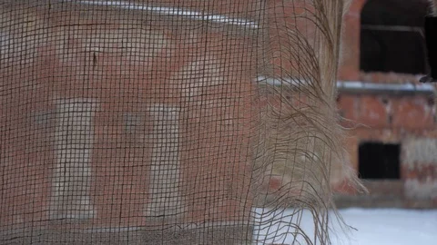 Courtyard. Fort Emperor Alexander 1 Russia Kronstadt. Stock Footage 86696853