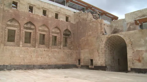 Courtyard of History Stock Footage 46077572