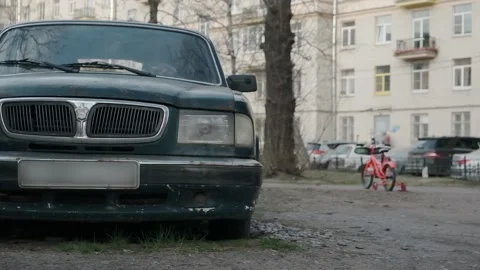 Courtyards of St. Petersburg Stock Footage 135075583
