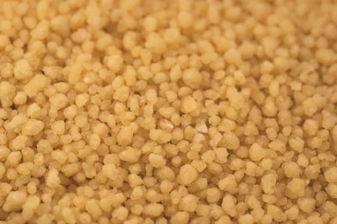 Cous cous macro close up, selective focus Stock Photos