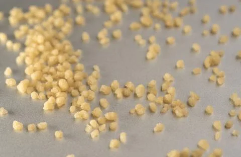 Cous cous macro close up, selective focus Stock Photos