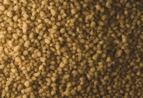 Cous cous macro close up, Top view Stock Photos