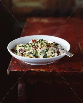 Couscous Salad In Bowl