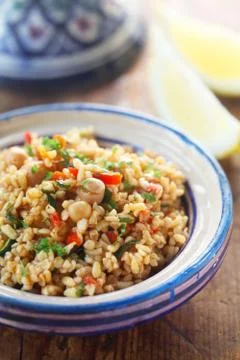 Couscous Salad Stock Photos