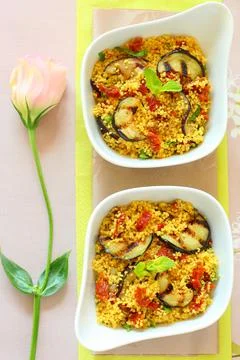 Couscous salad Stock Photos