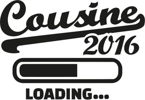 Cousine 2016 loading Illustrazione stock