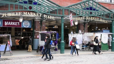 Covent Garden Stock Footage 154668235